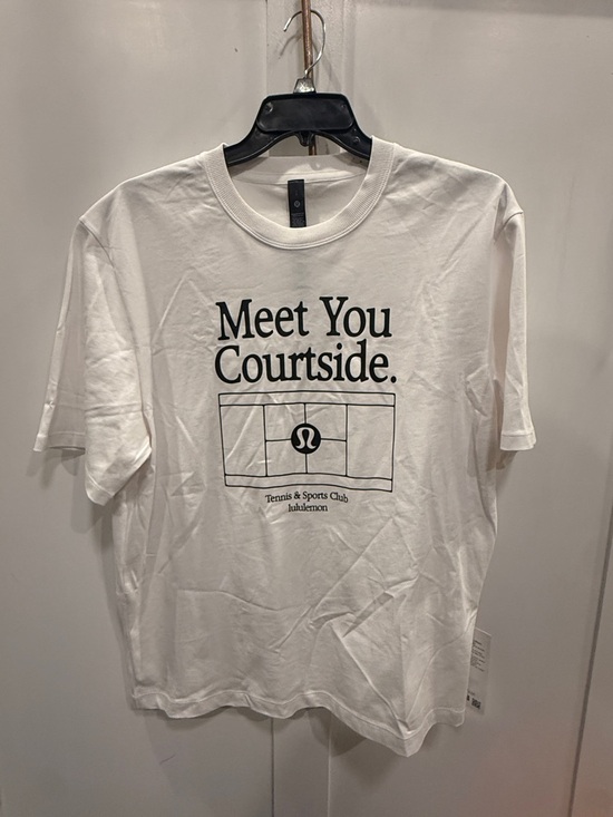 lululemon athletica Other - lululemon athletica White 'Meet You Courtside' Graphic Tee